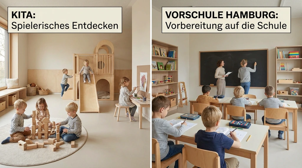 Kita oder Vorschule in Hamburg: Entscheidungshilfe Kita oder Vorschule in Hamburg: Entscheidungshilfe