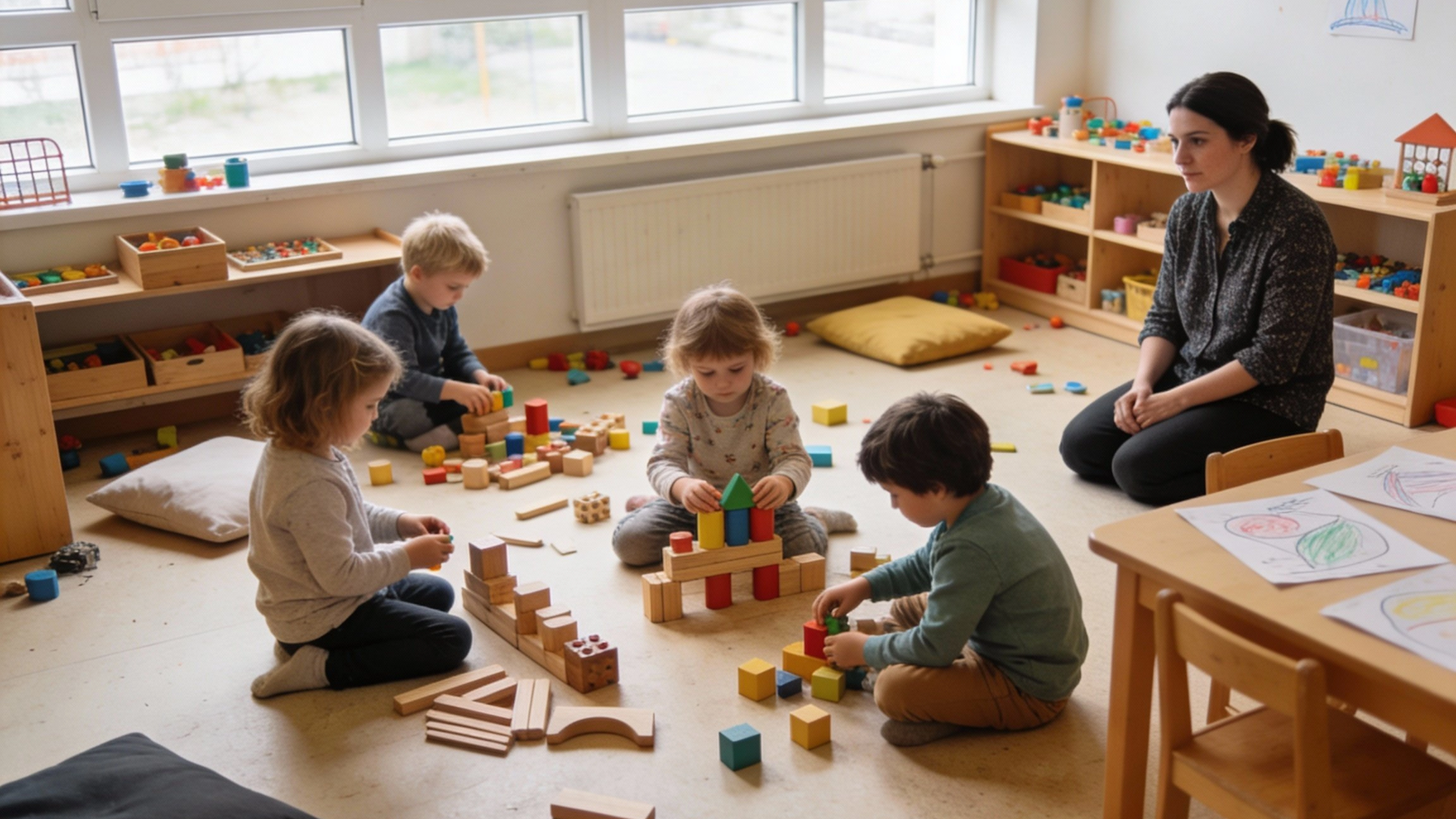 Kita-Vergleich für Hamburg Kindgerechte Spielumgebung in einer Hamburger Kita